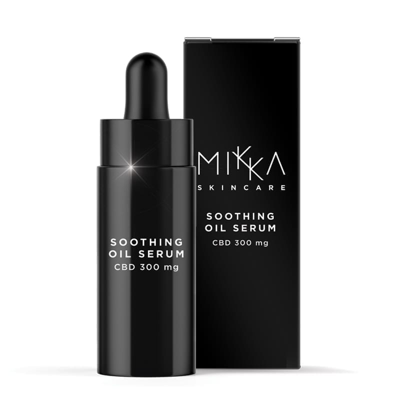 CBD Mikka Soothing Oil Serum - 300mg CBD - Natural CBD & hemp oil