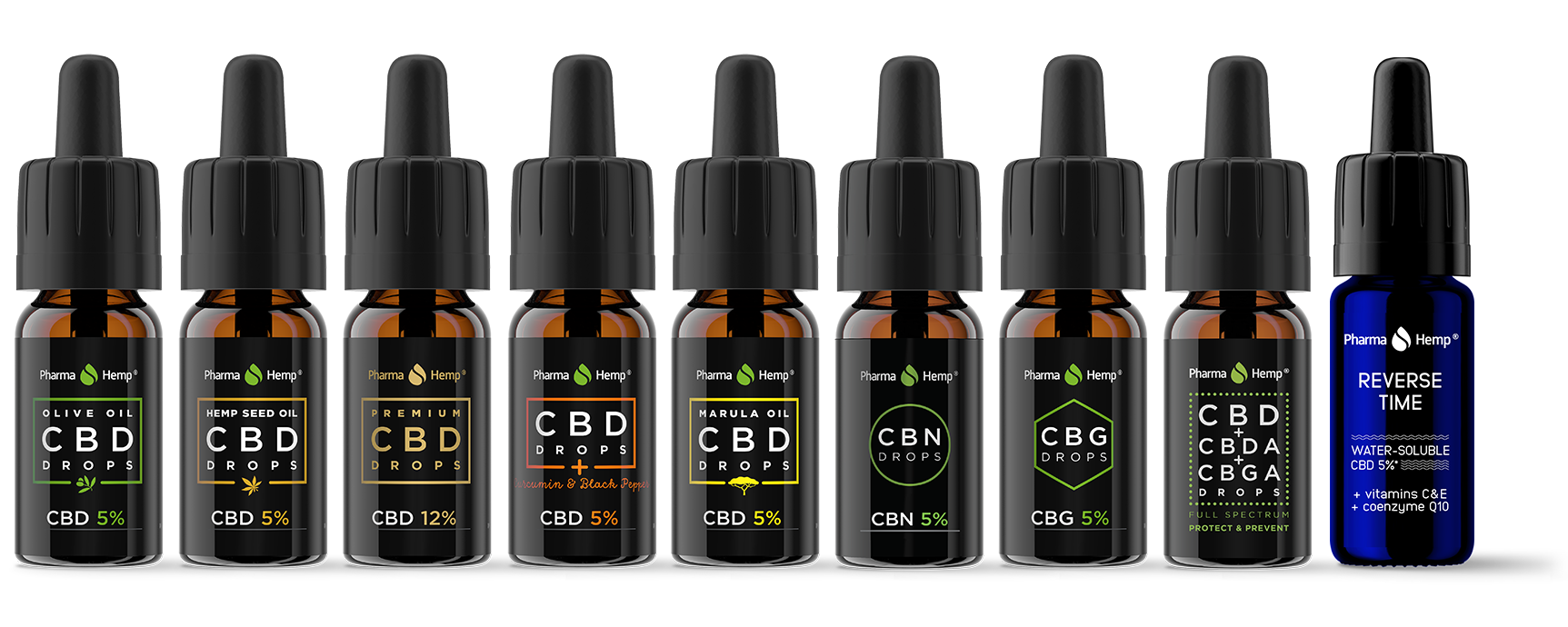 CBD Drops - Natural CBD & hemp oil products - online shop Pharma Hemp