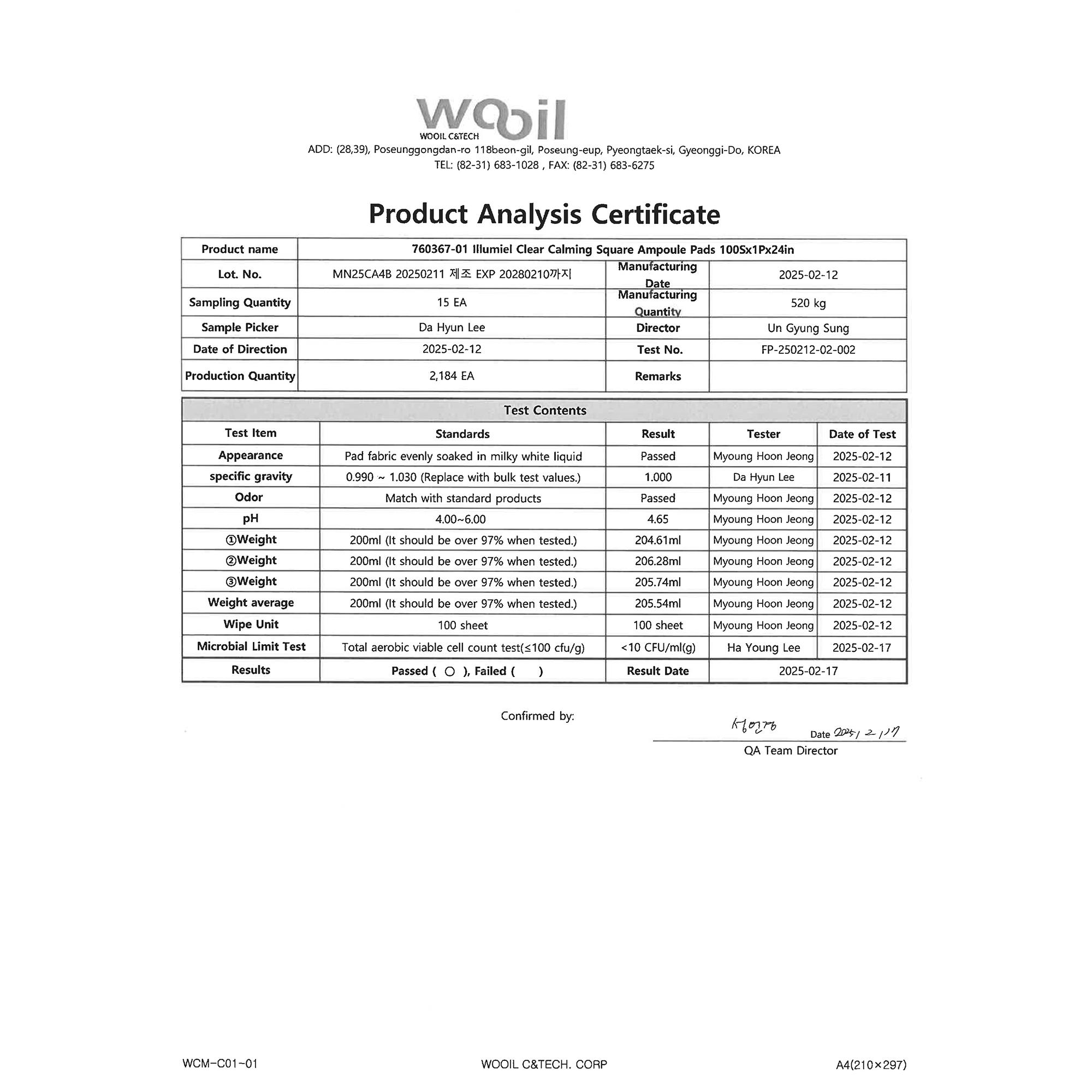 Illumiel AC Solution Milky Calming NEMO Pad - slika 3