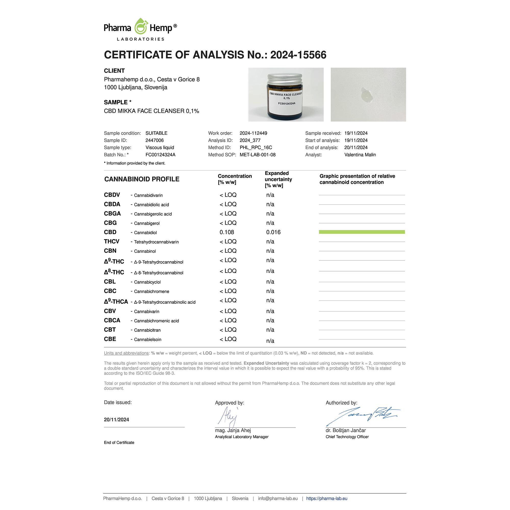 Mikka Gentle Hydrating Face Cleanser - Image 3