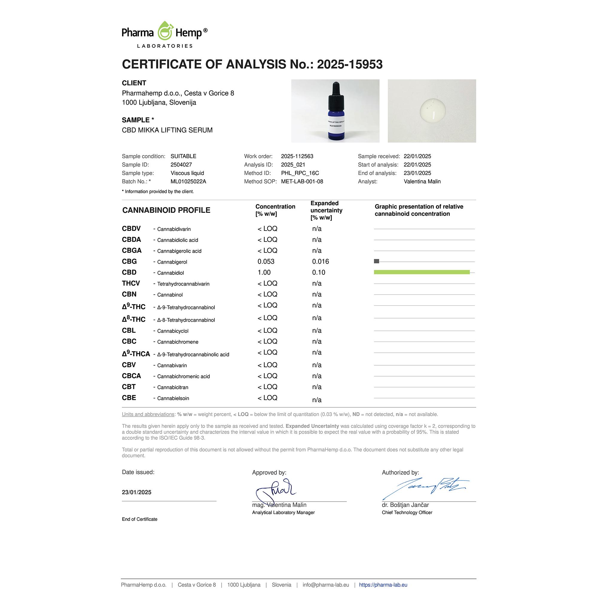 Mikka serum za lifting - Slika 7